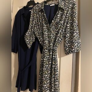 2 dresses New York & Company XXL